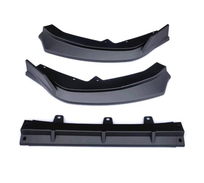 Auto-Frontspoiler Für Nissan Für Sentra Für Sylphy 2023 2024 Spoiler Splitter Körper Kit Diffusor Protector Schutz Auto Zubehör Frontschürze Lip Front Spoiler Lippe(Matt-schwarz) von WSUMKH