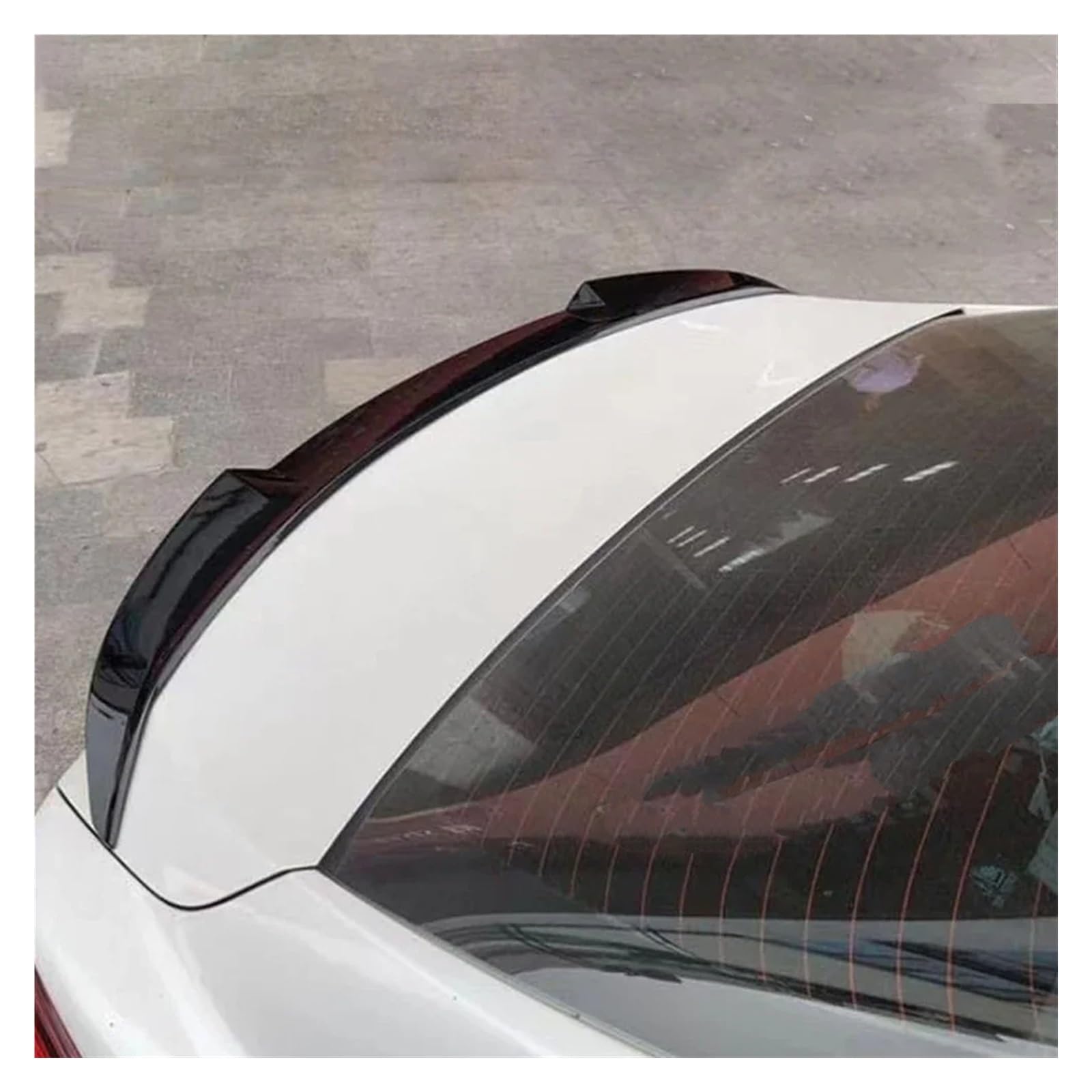 WSUMKH Auto Heckspoiler Flügel Für Toyota Camry 2018-2023 Hinten Stamm Deckel Auto Spoiler Ente Schwanz Lip Wingse Externe Zubehör (Glossy Black, ABS) von WSUMKH