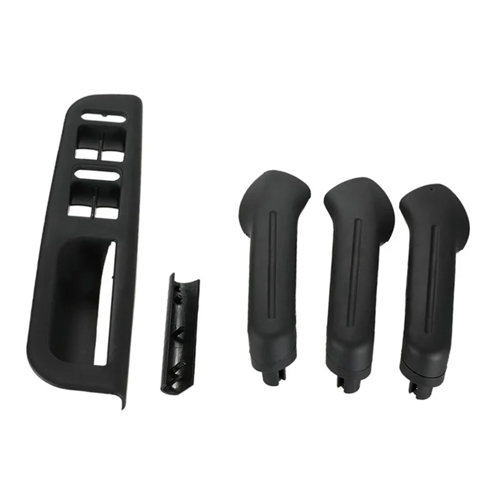 Auto Innendekoration Interieur Dekor Für VW Für Bora Für Golf 4 MK4 Für Jetta 1999-2004 Vorne Hinten Links Rechts Tür Schwarz Pull Haltegriff Carbon Faser Stil 3B1867171E(Schwarz) von WSUMKH