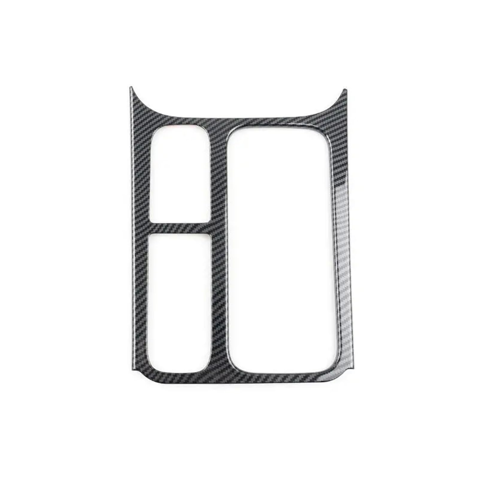 Auto Innendekoration Interieur Dekor Für VW Für Tiguan Für MK1 2008-2015 Innenzubehör LHD Auto Zentrale Steuerung Wasserbecherhalter Panel Rahmen Dekoration Abdeckung Trim(Carbon Texture) von WSUMKH