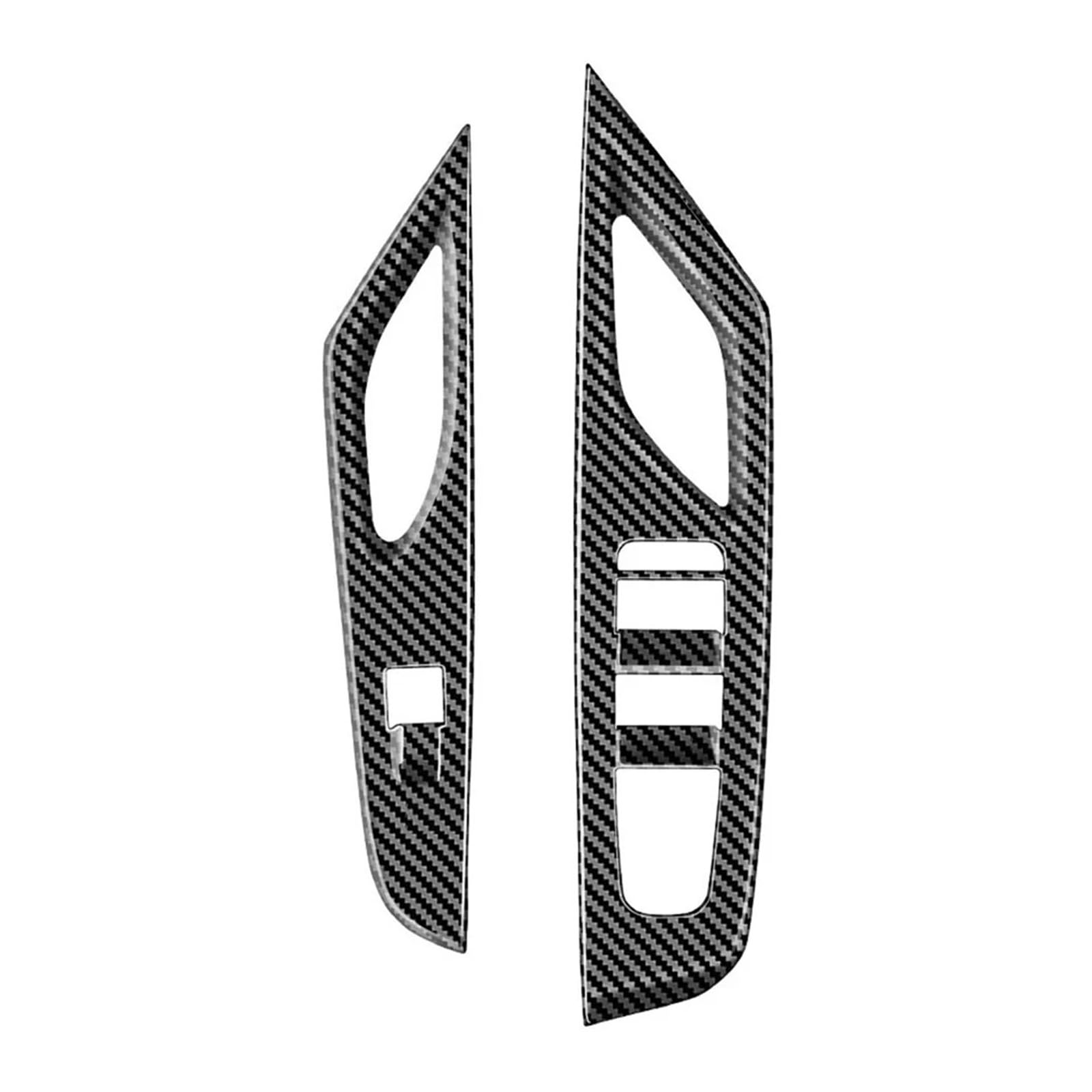 Auto Innenraum Für Nissan Für Serena C28 2022-2023 Auto Carbon Fiber Muster Innentür Armlehne Fenster Glas Schalter Rahmen Panel Abdeckung Borte Auto Innen Zubehör von WSUMKH