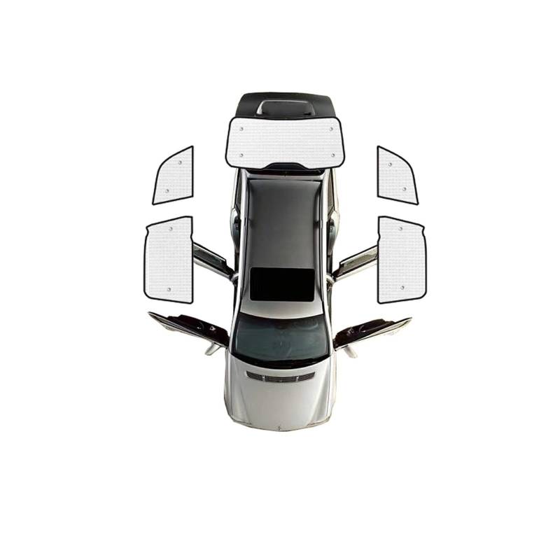 Autofenster Für Ford Für Explorer Für U502 Für MK5 2011-2019 Auto Sonnenschutz Abdeckungen Anti-UV-Schutz Sonnenschutz Fenster Abdeckung Pad Sonnenschutz Sonnenblende(Rear sunshades) von WSUMKH