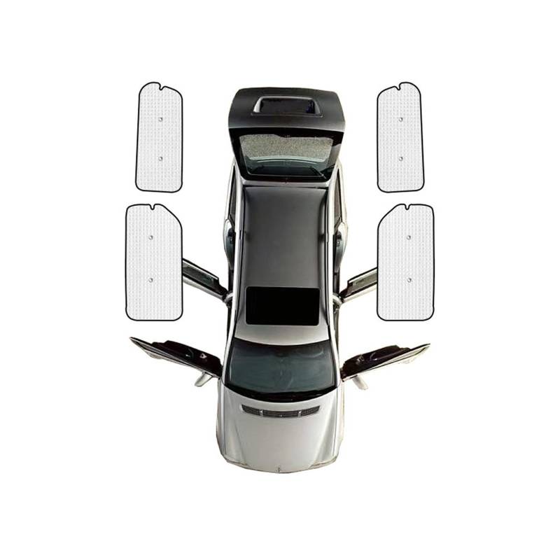 Autofenster Für Hyundai Für Starex Für H-1 2007 2008 2009 2010 2011 2012 2013 2014 2015 2016 2017 Auto Sonnenschirm Abdeckung Sonnenschirm Sonnenblende Sonnenblende(Rear Windows) von WSUMKH