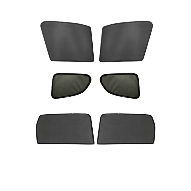 Autofenster Für Subaru Für Forester 3TH 2019 2020 2021 2022 2023 2024 Magnetische Auto Windows Sonnenschutz Beifahrerseite Fenster Vorhänge Sonnenblende(6PCS Whole Set) von WSUMKH