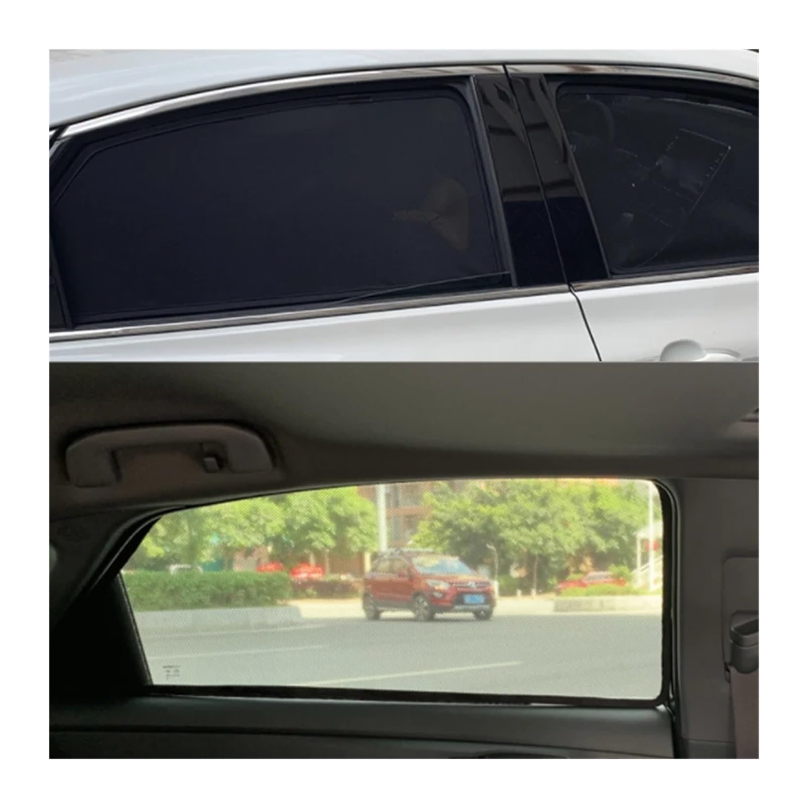 Autofenster Für Toyota Für Avalon 2019 Magnetische Auto Fenster Sonnenschutzdach Sonnenschutz Gaze Mesh Schutz Abdeckung Auto Styling Sonnenblende(2P Front) von WSUMKH