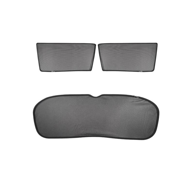 Autofenster Für Toyota Für RAV4 XA50 2020 2021 2022 2023 2024 Magnetische Auto Windows Sommer Sonnenschirme Passagier Privatsphäre Windows Vorhänge Sonnenblende(3PCS Rear Back) von WSUMKH