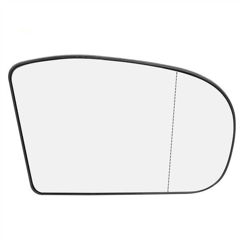 Umkehrlinse Rückfahrglas Spiegel Für Benz E/C-Klasse W211 W203 2001-2007 Links/Rechts Auto Rückspiegel Beheiztes Spiegelglas Auto Tür Seitenflügelspiegel Glas Blau/Weiß Außenspiegel Glas von WSUMKH