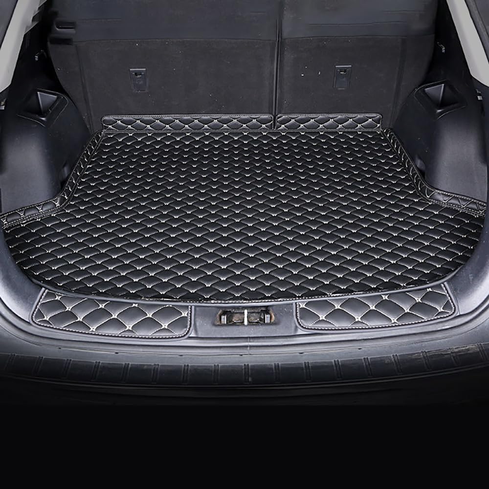 Auto Kofferraum Schutzmatte, für BMW X1 F48 2020-2022 Auto Leder Kofferraummatten rutschfest Wasserdicht Kratzfest Kofferraum Schutzmatte,A von WSXCDE