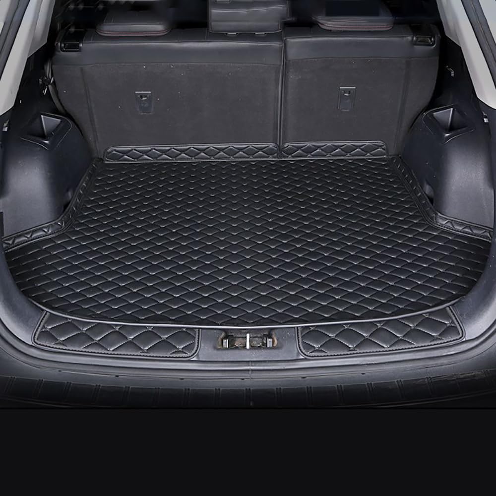 Auto Kofferraum Schutzmatte, für Peugeot 208 2012-2020 Auto Leder Kofferraummatten rutschfest Wasserdicht Kratzfest Kofferraum Schutzmatte,E von WSXCDE