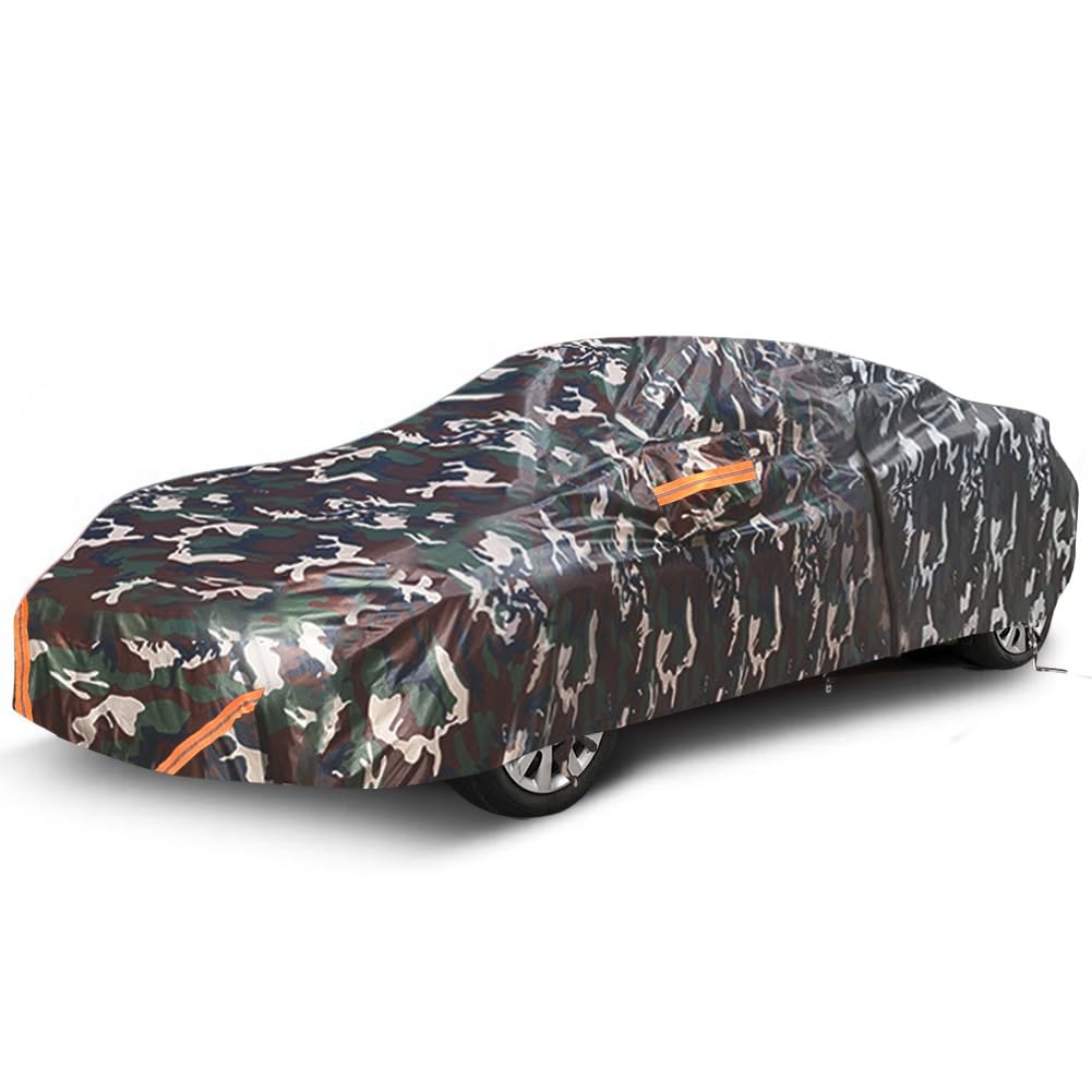 Autoabdeckung Für Lamborghini Huracán EVO Spyder 2019 - present | wasserdichte, Staubdichte Und UV-beständige Auto-Vollabdeckungen Für Den Außenbereich Autoplane WSYFCB(Camouflage,with cotton) von WSYFCB