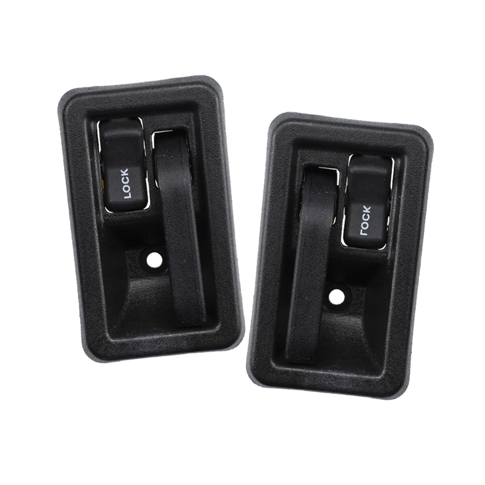 WTIXCRQ Auto Innengriff Kompatibel Mit Jeep Für Wrangler Für CJ 1976–2006 55176477AB 55176476AB Auto-Innentürgriff-Set Im Inneren Türknauf(1pair) von WTIXCRQ