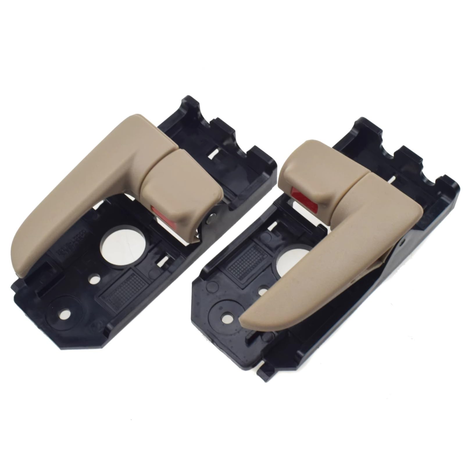 WTIXCRQ Auto Innengriff Kompatibel Mit Kia Für Spectra 2004 2005 2006 2007 2008 2009 82610-2F000 Auto-Innentürgriff Ersatz-Innenraum-Autotürgriff(Pair Beige) von WTIXCRQ