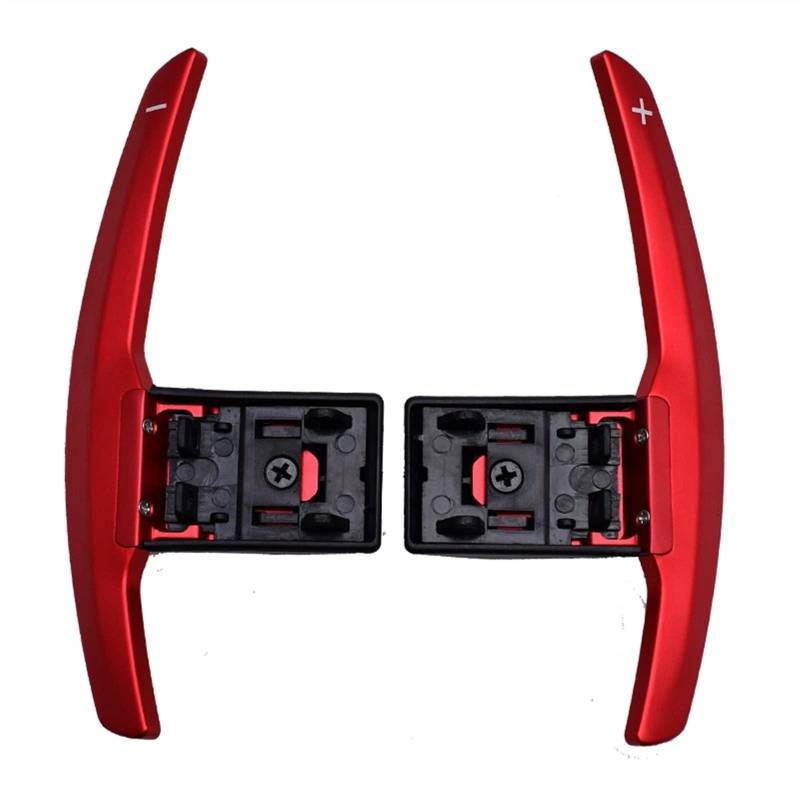 WTIXCRQ Kompatibel Mit 3er F30 F31 2012-2015 2016 2017 2018 2019 Lenkrad-Paddle Extension Shifter Paddle Shifter Auto lenkrad schaltwippen(Red) von WTIXCRQ