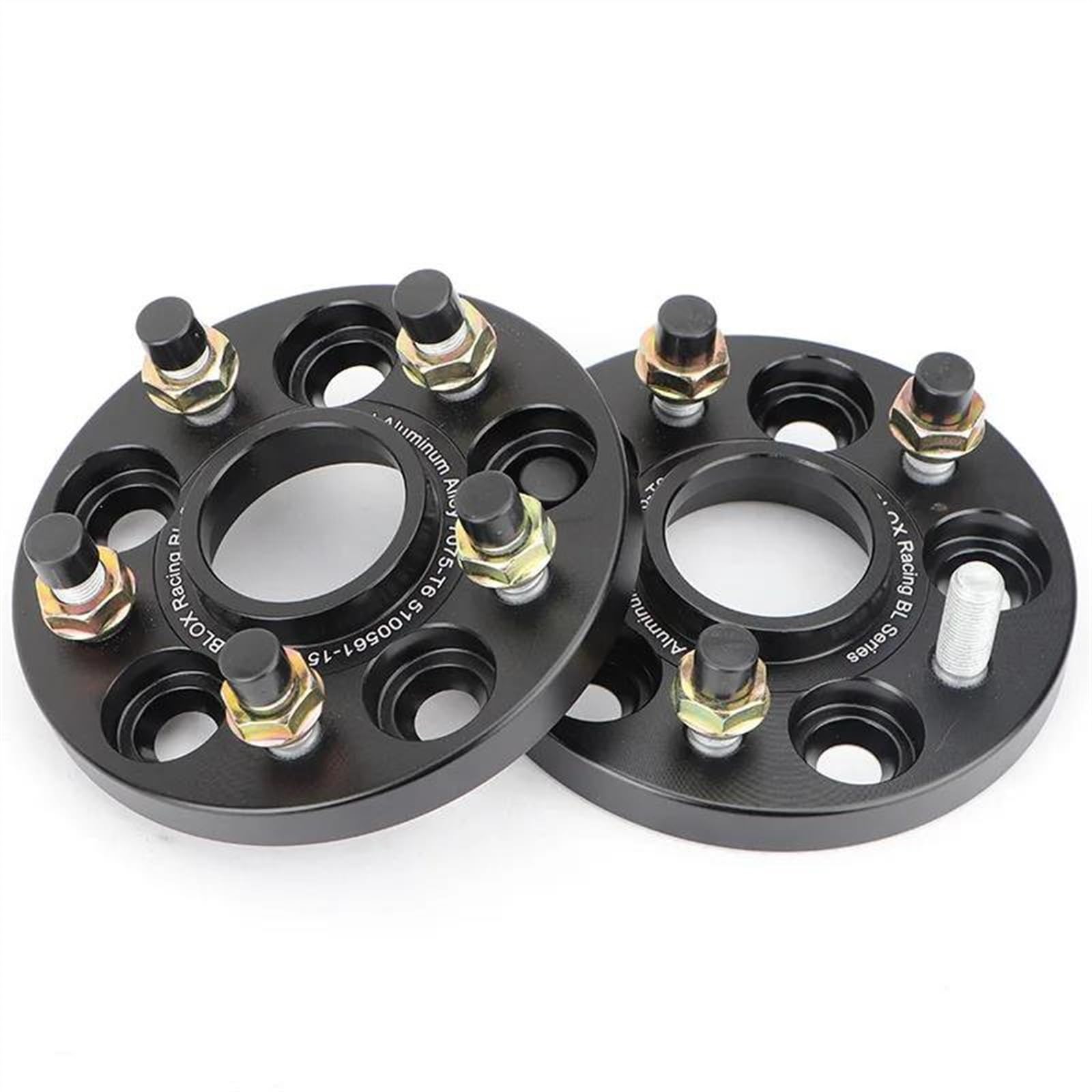 WTIXCRQ Kompatibel Mit Dodge Für Challenger, 2 Stück, PCD: 5 X 115 Mm, CB: 71,6 Mm, Auto, 5 Lug, Verbreiterter Flansch, Distanzscheiben, Distanzscheiben, Adapter Spurverbreiterungen(25mm) von WTIXCRQ