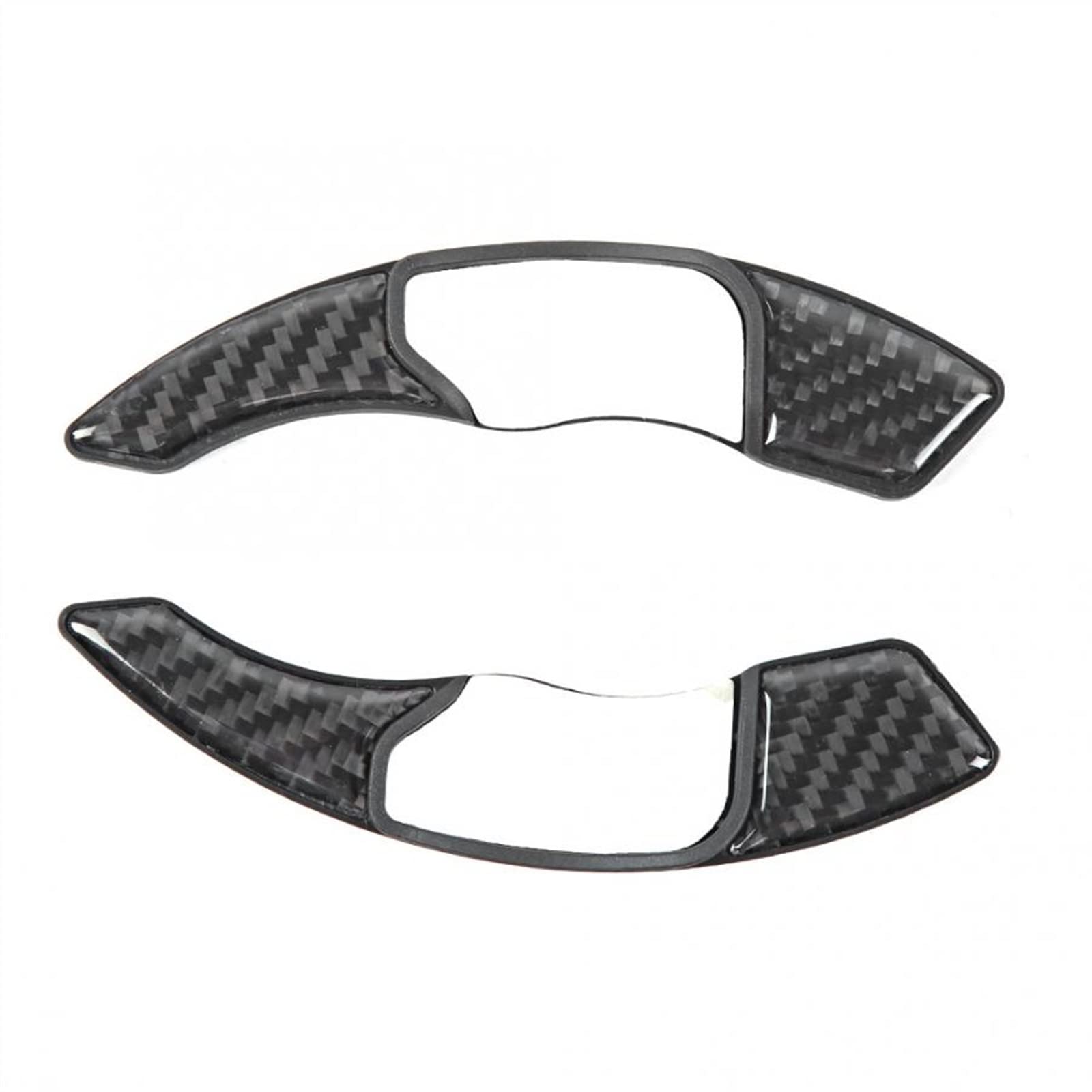 WTIXCRQ Kompatibel Mit Ford Für Mondeo Car Interior Trim Car Interior Carbon Fiber Lenkrad Shift Paddle Extension Trim Auto lenkrad schaltwippen von WTIXCRQ