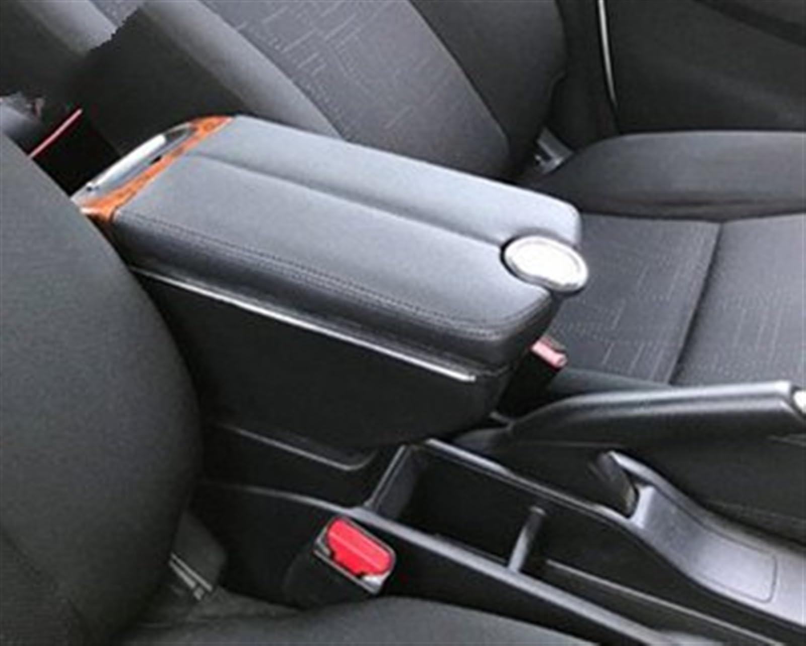 WTIXCRQ Kompatibel Mit Nissan Für Juke Auto Armlehne Box Doppel Türen Öffnen 7USB Center Console Storage Box Armlehne Innen Zubehör Armlehnen Auto(G All Black) von WTIXCRQ