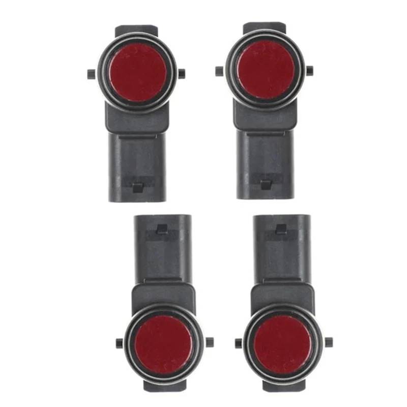 WTIXCRQ PDC Parksensoren Kompatibel Mit A3 Auto Pdc Parksensor Assist System Auto Einparkhilfe Sensor Reverse Assist 7l5919275(Red,4PCS) von WTIXCRQ