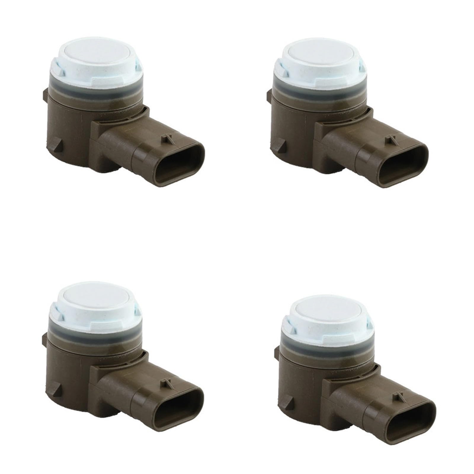 WTIXCRQ PDC Parksensoren Kompatibel Mit Tesla Für 3 S X Y Auto Einparkhilfe Sensor Reverse Assist Pdc Auto Einparkhilfe Stoßstange Sensor 112750311d(Brown,4pcs) von WTIXCRQ