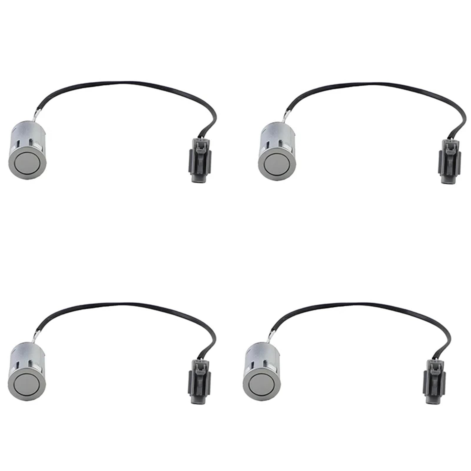 WTIXCRQ PDC Parksensoren Kompatibel Mit Toyota Für Land Für Cruiser 4.7l Uzj100 1998–2007 Auto-PDC-Parksensor, Auto-Einparkhilfe Objektsensor Pz36260317(White,4pcs) von WTIXCRQ