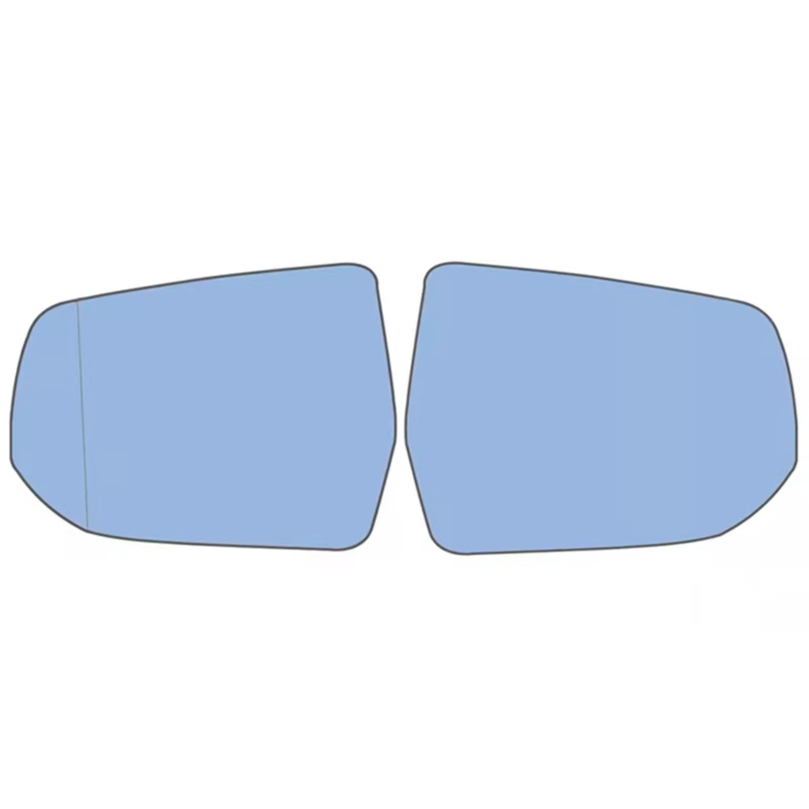 WTIXCRQ Rückspiegel Spiegelglas Kompatibel Mit Chevrolet Für Malibu 2012 2013 2014 2015 2016 2017 Auto Beheizte Rückspiegel Glaslinse Seitentürflügel Rückspiegel Glaslinse(Blue,1 Pair) von WTIXCRQ