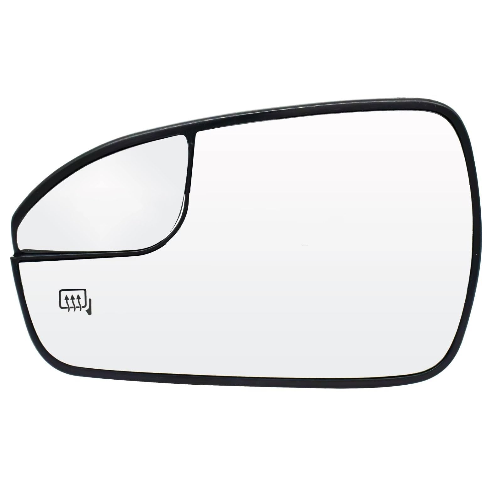 WTIXCRQ Rückspiegel Spiegelglas Kompatibel Mit Ford Für Mondeo MK4 2013–2020, Linke Rechte Tür, Seitenspiegelglas, Beheizter Weitwinkel-Rückspiegel, Klares Glas, DS7Z17K707F(Left) von WTIXCRQ