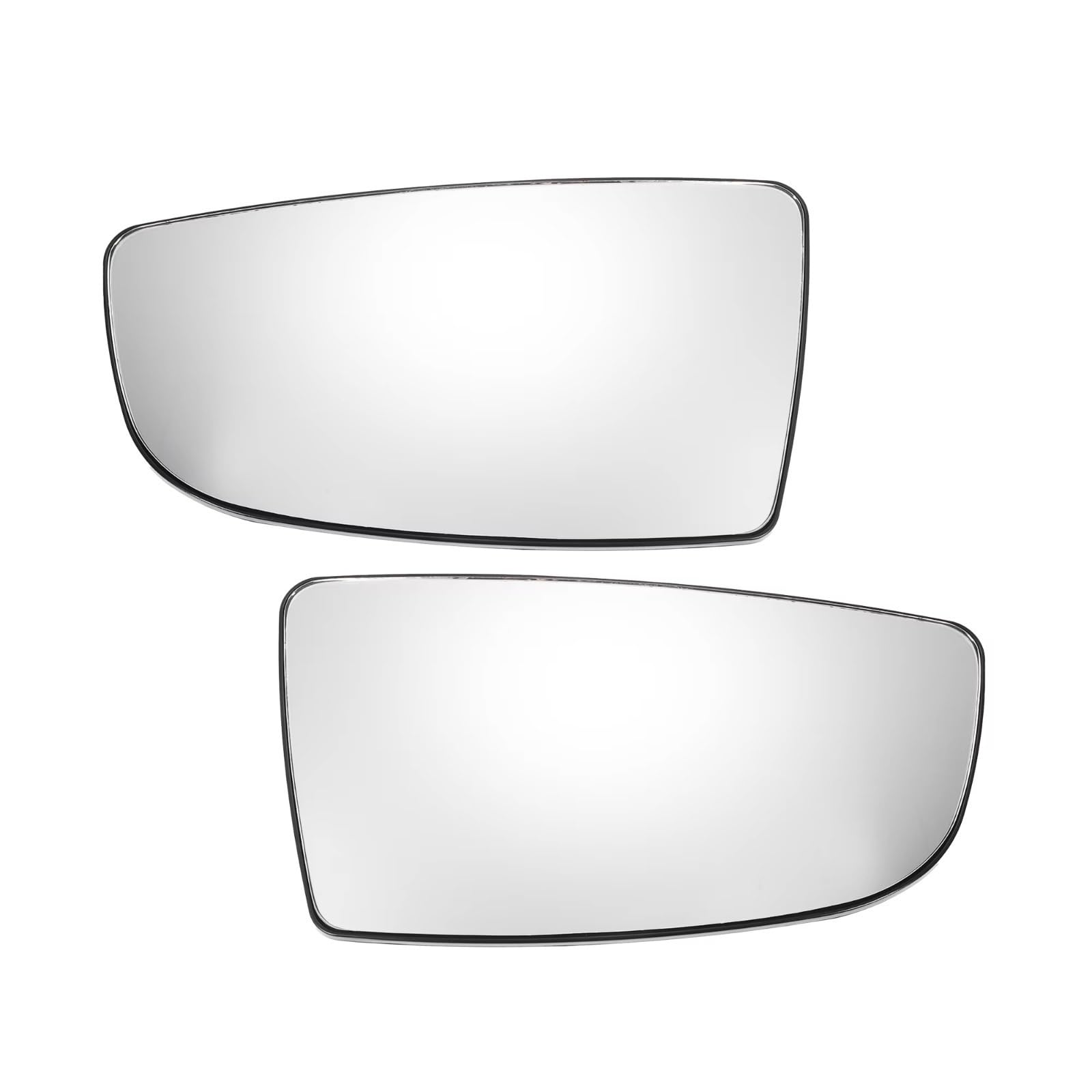 WTIXCRQ Rückspiegel Spiegelglas Kompatibel Mit Ford Für Transit T150 T250 T350 2015–2023, Auto-Rückspiegel, Unterer Teil, Spiegelglas Mit Trägerplatte, Nicht Beheizt, OEM: BK3Z17K707A(1 Pair) von WTIXCRQ