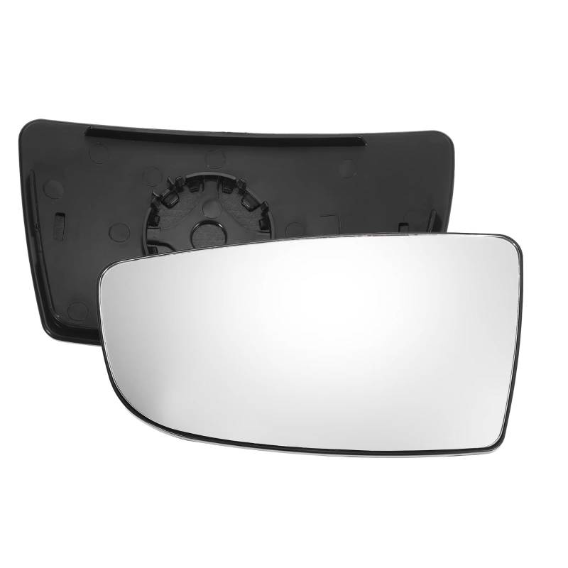 WTIXCRQ Rückspiegel Spiegelglas Kompatibel Mit Ford Für Transit T150 T250 T350 2015–2023, Auto-Rückspiegel, Unterer Teil, Spiegelglas Mit Trägerplatte, Nicht Beheizt, OEM: BK3Z17K707A(Left) von WTIXCRQ