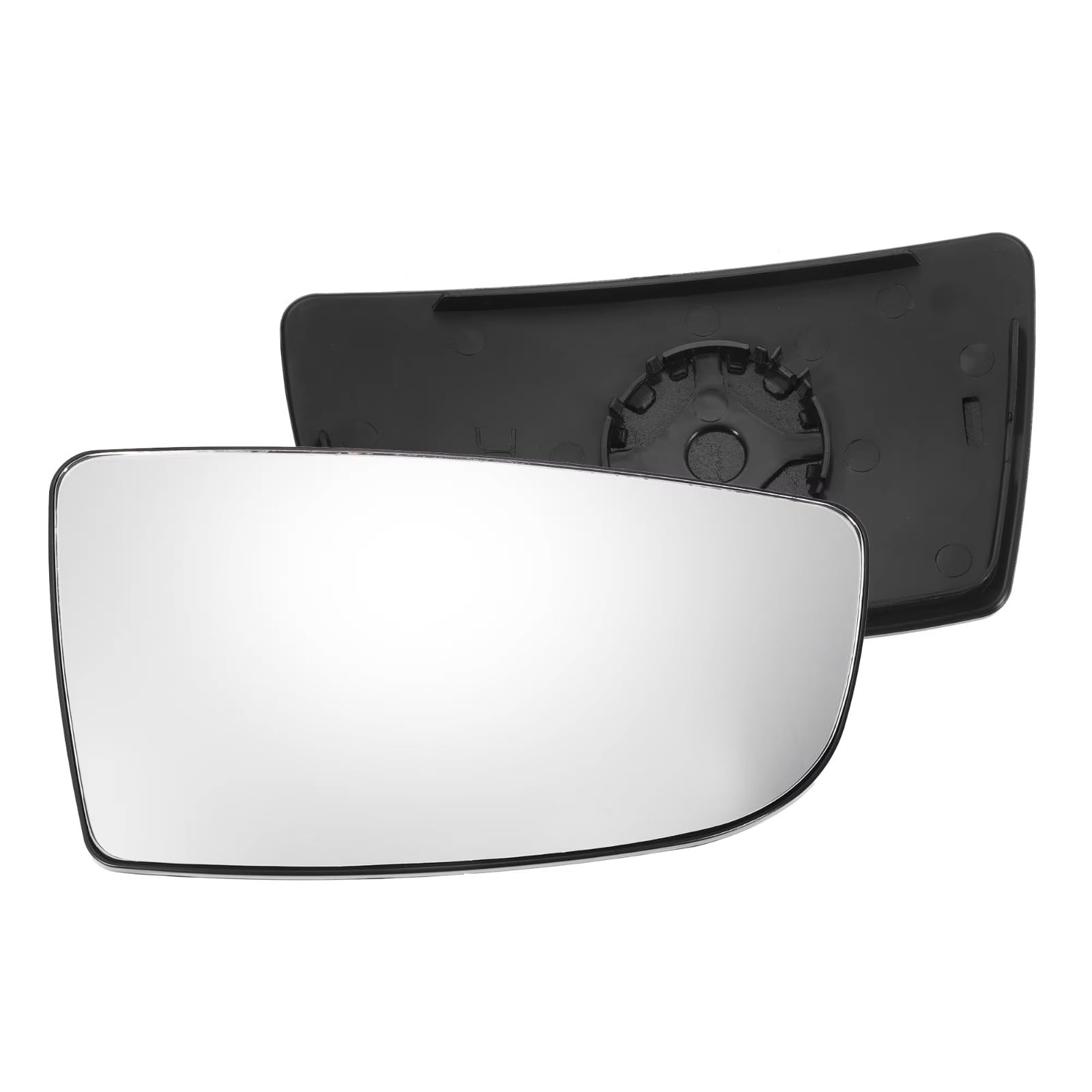 WTIXCRQ Rückspiegel Spiegelglas Kompatibel Mit Ford Für Transit T150 T250 T350 2015–2023, Auto-Rückspiegel, Unterer Teil, Spiegelglas Mit Trägerplatte, Nicht Beheizt, OEM: BK3Z17K707A(Right) von WTIXCRQ