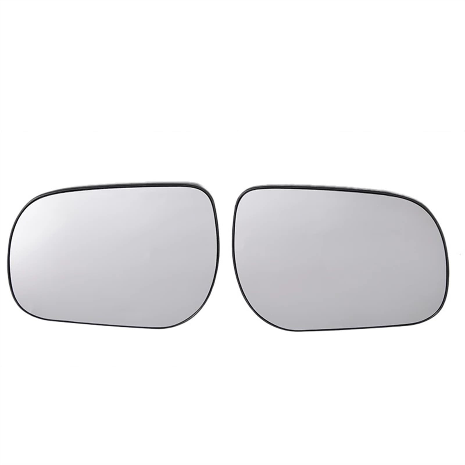 WTIXCRQ Rückspiegel Spiegelglas Kompatibel Mit Toyota Für Kluger 2007 2008 2009 2010 2011 2012 2013 Auto-konvexes Spiegelglas Ersatzzubehör Vordertür-Flügelspiegelglas(Set) von WTIXCRQ