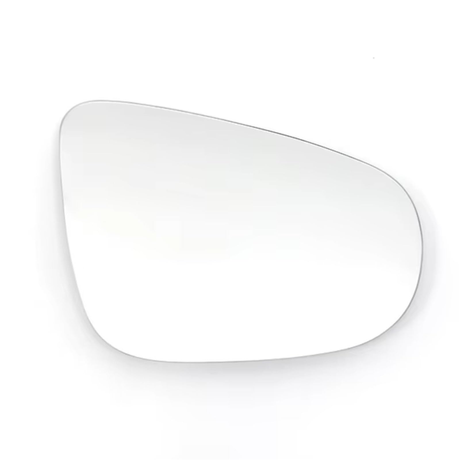 WTIXCRQ Rückspiegel Spiegelglas Kompatibel Mit VW Für Golf Für GTI MK5 Für Rabbit R32 2006–2009, Linke Rechte Türseite, Beheizter Außenspiegel, Klares Glas Mit Platte 3C0857521(Right) von WTIXCRQ