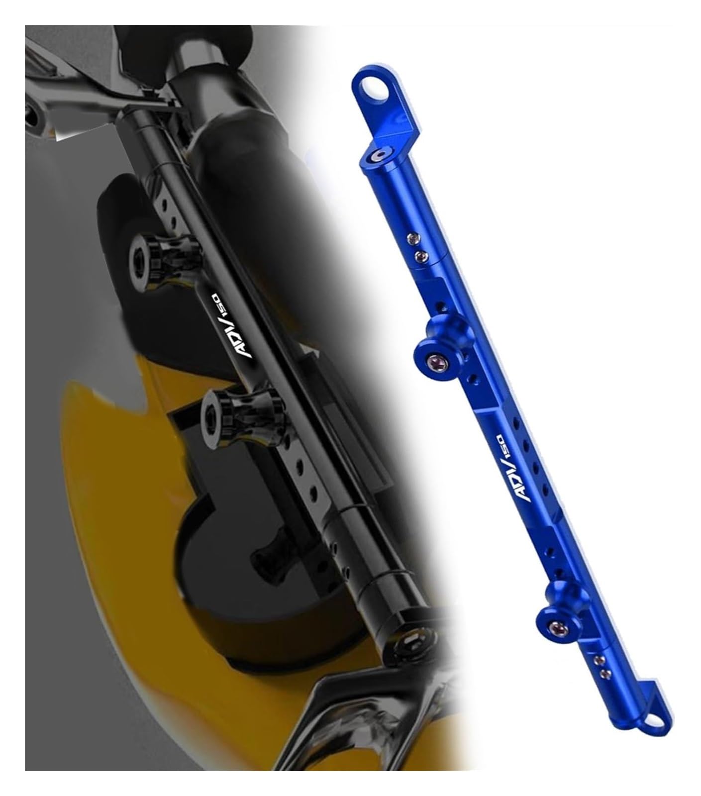 Für ADV150 ADV 150 2019 2020 Lenker Balance Bar Lenkung Hebel Navigation Halterung Halter Zubehör Navigationshalterung Motorrad(4) von WTPWVBPMF