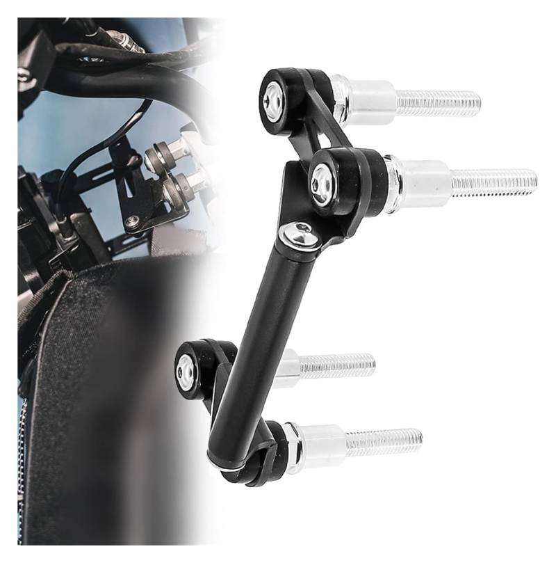 Für B&MW G 650 X Für Country Motorrad Einstellbare Verlängerung Telefon Navigation Halterung GPS Platte Telefon Ständer Halter Navigationshalterung Motorrad(12mm Bracket) von WTPWVBPMF