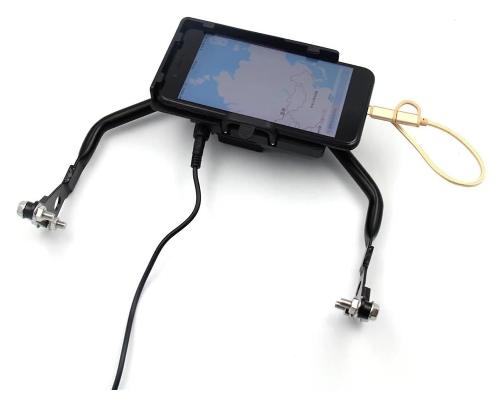 Für B&MW R1200GS 2013-2019 R1250GS 2018-2019 Platte Halterung Motorrad Telefon Halter Telefon Mobile GPS Navigation Navigationshalterung Motorrad(A-B) von WTPWVBPMF