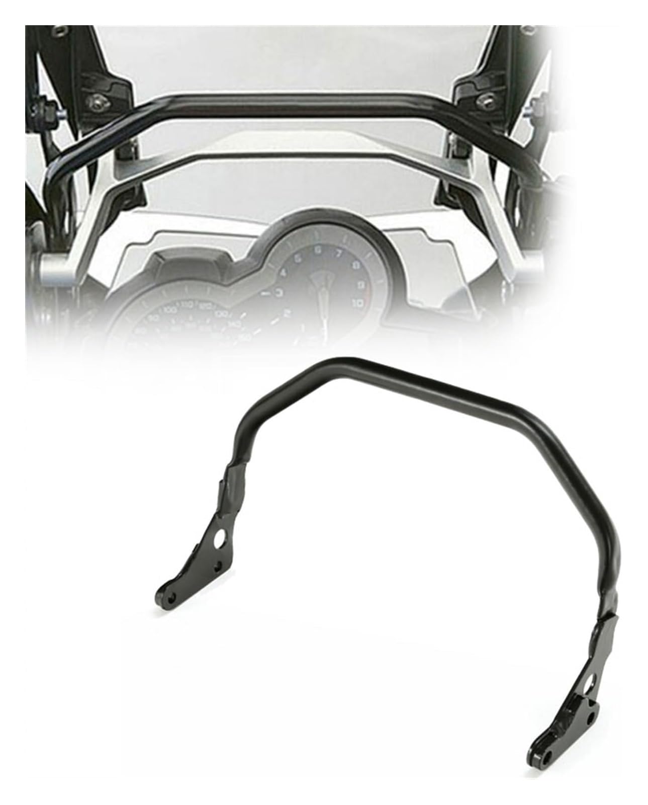 Für B&MW R1200GS ADV 2013-2021 Zubehör Motorrad Lenker Halterung GPS Navigation Halter Navigationshalterung Motorrad(Handlebar Bracket) von WTPWVBPMF