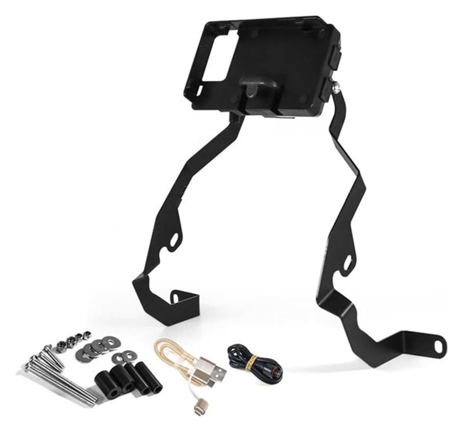 Für PAN Für Amerika 1250 1250S 2021 2022 Handy Halter Wireless USB Ladegerät Motos Navigation GPS Platte Anzupassen Halterung Navigationshalterung Motorrad(USB Charging kit) von WTPWVBPMF