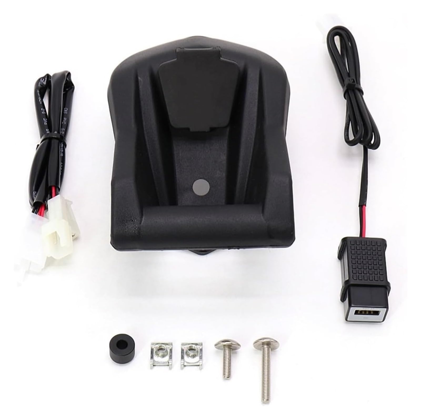 Für T-MAX 560 530 SX/DX 2017-2021 Motorrad Telefon Navigation Halterung Wireless USB Lade Port Konverter Halter Navigationshalterung Motorrad(Mounting Kit Only) von WTPWVBPMF