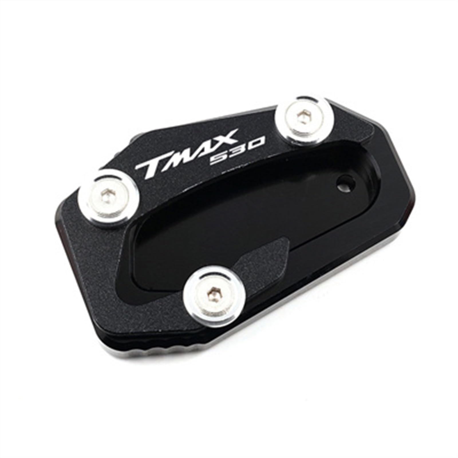 Für Y&AMAHA Für TMAX 530 Für TMAX 560 SX DX 2017-2022 Motorrad Kickstand Fuß Seitenständer Verlängerung Pad Stützplatte Motorrad-Seitenständer-Plattenpolster(A,2) von WTPWVBPMF