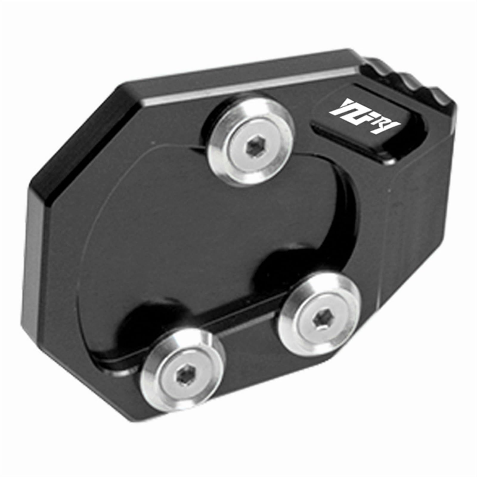 Motorrad Kickstand Seitenständer Vergrößern Pad Erweiterung Stützplatte Für Y&AMAHA Für YZFR1 2009-2011 Motorrad-Seitenständer-Plattenpolster(F) von WTPWVBPMF