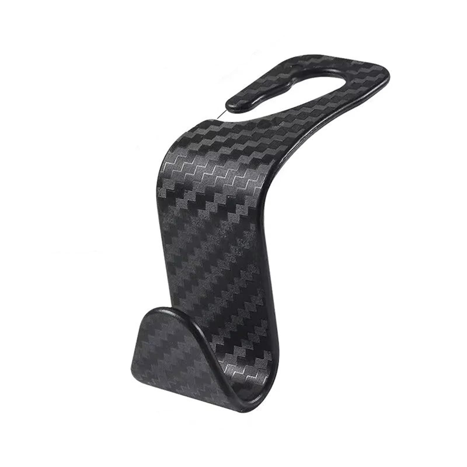 Auto Dekorative Innenbereich Zubehör Auto Versteckte Sitz Haken Mehrzweck Carbon Faser Textur Auto Sitz Zurück Kreative Bord Haken 4PCS Innen von WTXXGQ