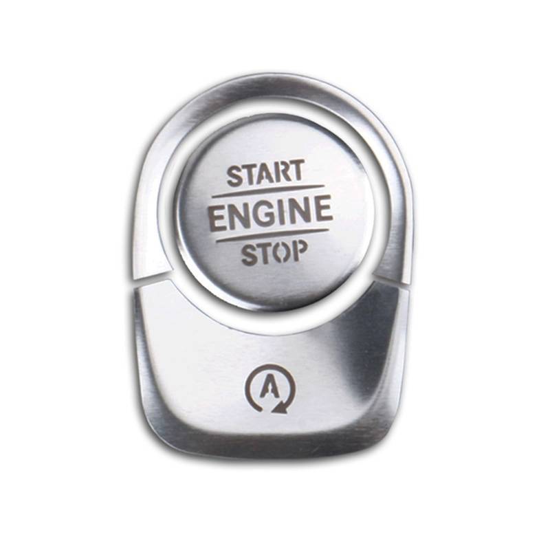 Auto Dekorative Innenbereich Zubehör Für Benz EINE Klasse W177 A180 A200 2019 Auto Zubehör Innen Motor Start Stop Schalter Push Button Ring Trim Abdeckung Innen(C) von WTXXGQ