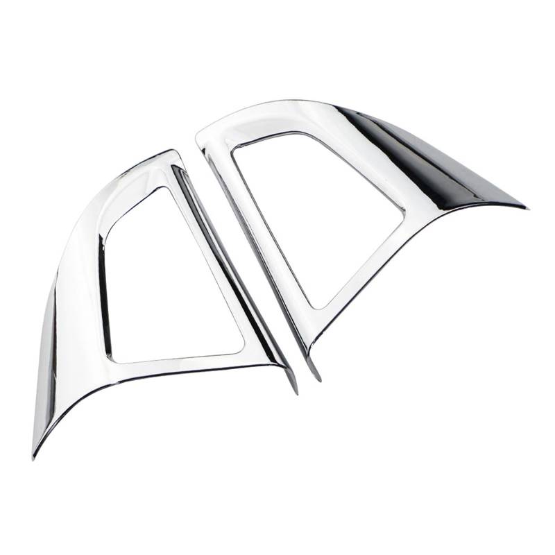 Auto Dekorative Innenbereich Zubehör Für Chevrolet Für Trax Für Cruze 2009-2014 Auto Lenkrad Pailletten Lenkrad Dekoration Abdeckung Aufkleber Auto Styling Zubehör Innen(Glossy Silver 2 hole) von WTXXGQ