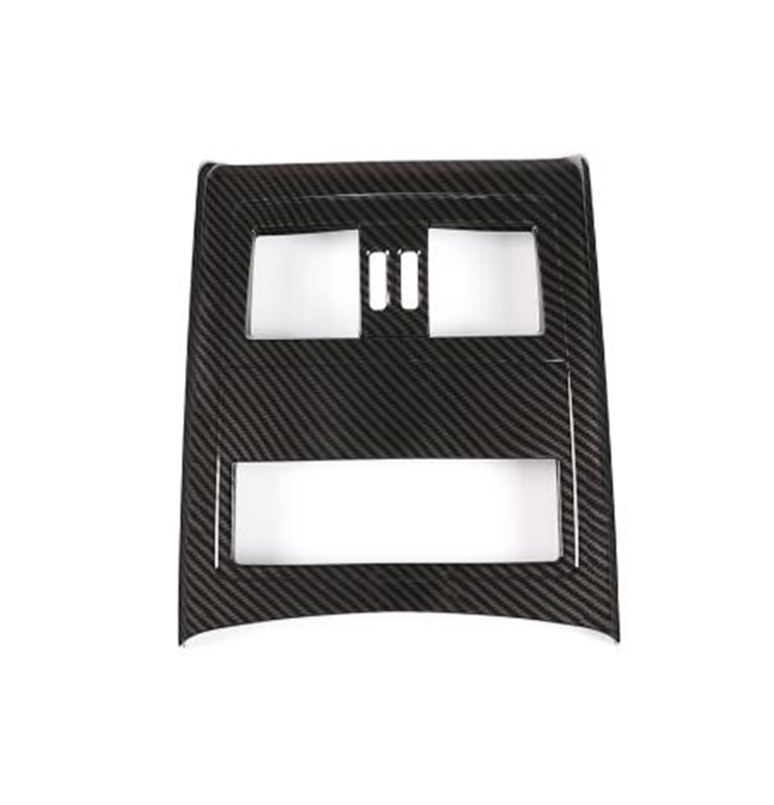 Auto Dekorative Innenbereich Zubehör Für E90 3 Serie 2005-2012 Auto Hinten Air Vent Rahmen Abdeckung Trim Zubehör Carbon Faser Stil ABS Innen(Carbon Fiber) von WTXXGQ