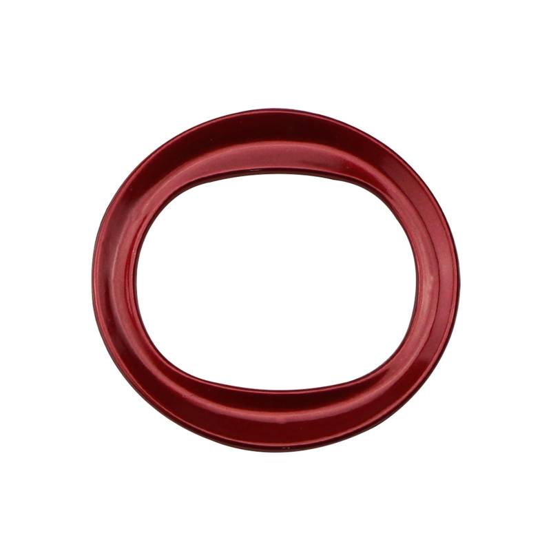 Auto Dekorative Innenbereich Zubehör Für Mazda 6 3 Für Axela CX-3 CX3 CX-5 CX5 Auto Lenkrad Mitte Ring Abdeckung Emblem Dekoration Trim Aufkleber Zubehör Innen(Red) von WTXXGQ