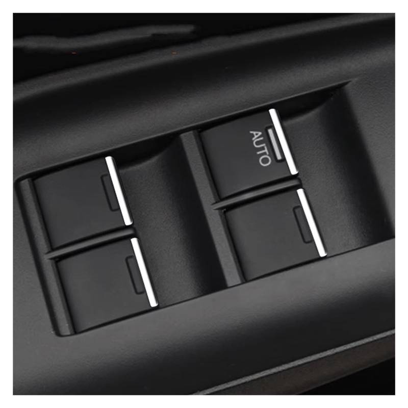 Auto Dekorative Innenbereich Zubehör Für N-Box Für Nbox 2012-2021 Für Auto Styling Tür Fensterheber Pailletten Borte ABS Überzug Chrom Trim Aufkleber Protector 7 Stücke Innen von WTXXGQ