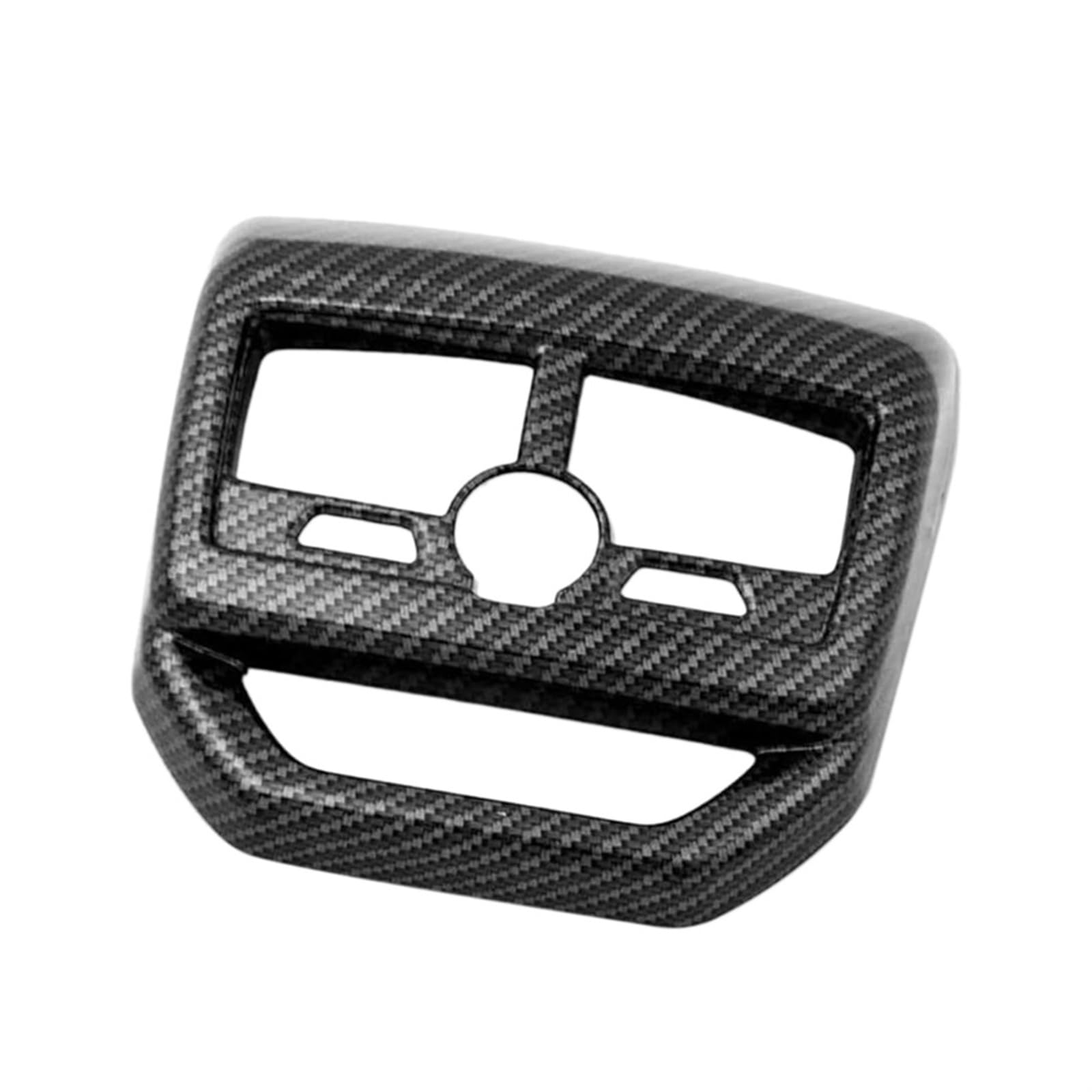 Auto Dekorative Innenbereich Zubehör Für Peugeot 3008 GT 3008GT 5008 2017 2018 Auto Zubehör Armlehne Box Hinten Klimaanlage AC Vent Outlet Molding Coverit Trim Innen(Carbon Fiber) von WTXXGQ