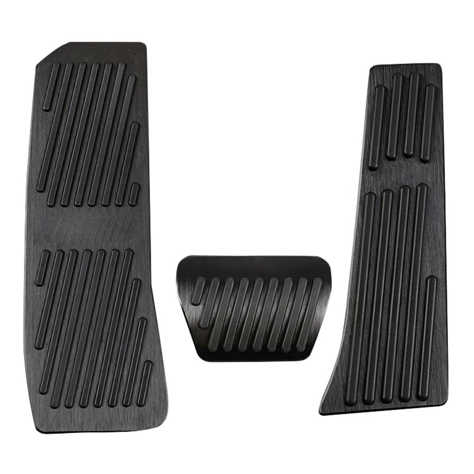 Auto Pedal Abdeckung 5 6 Serie G30 G31 G32 G38 GT 2018 2019 2020 2021 2022 Auto Gaspedal Kraftstoff Bremspedale Fußstütze Pedal Abdeckung Nicht-Slip Pads Pedale Kappen(at 3 Piece Black) von WTXXGQ