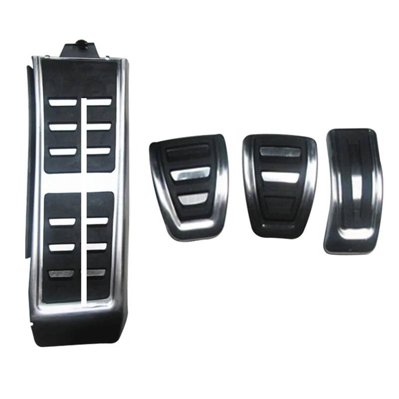 Auto Pedal Abdeckung A4 B8 S4 RS4 A6 C7 Für Avant A7 A8 H4 A5 S5 RS5 8T Q3 Q5 SQ5 8R Auto Gaspedal Kraftstoff Bremse Kupplung Pedal Pad Abdeckung Pedale Kappen(MT 4 Piece) von WTXXGQ