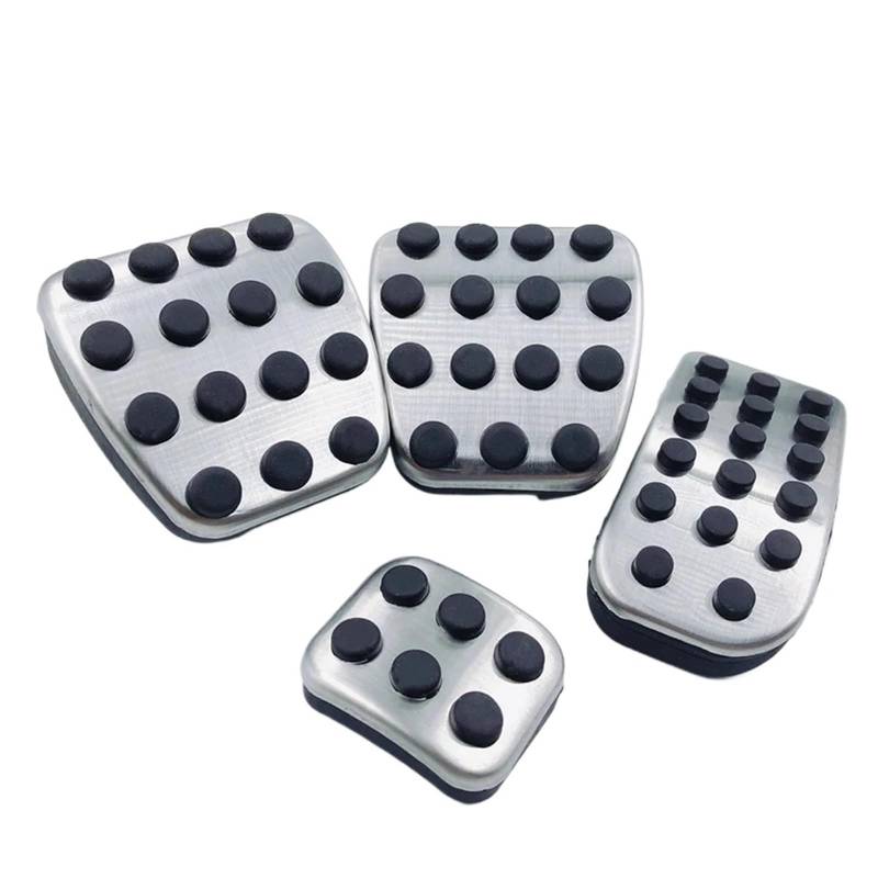 Auto Pedal Abdeckung Für Benz V Klasse Für Vito Für Metris Für Viano W447 W639 Auto Styling Accelerator Gas Pedale Bremse Fußstütze Platten deckt Pads Pedale Kappen(4pcs MT) von WTXXGQ