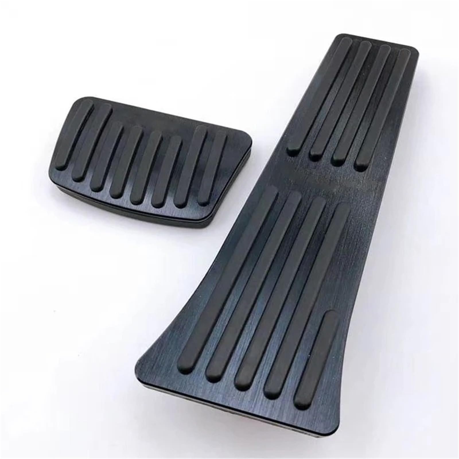 Auto Pedal Abdeckung Für Hyundai Für Santafe TM 2018 2019 2020 2021 2022 Auto Gaspedal Bremspedal Abdeckung Aluminium Anti-Slip Pads Pedale Kappen(Schwarz) von WTXXGQ