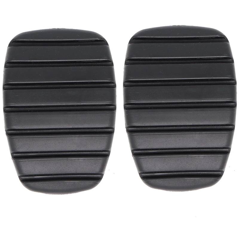 Auto Pedal Abdeckung Für Logan Für Symbol Für Thalia Für Citius Für Dacia Für Logan Bremse Kupplung Fuß Pedal Pad Abdeckung Ersatz Pedale Kappen(2 Piece) von WTXXGQ